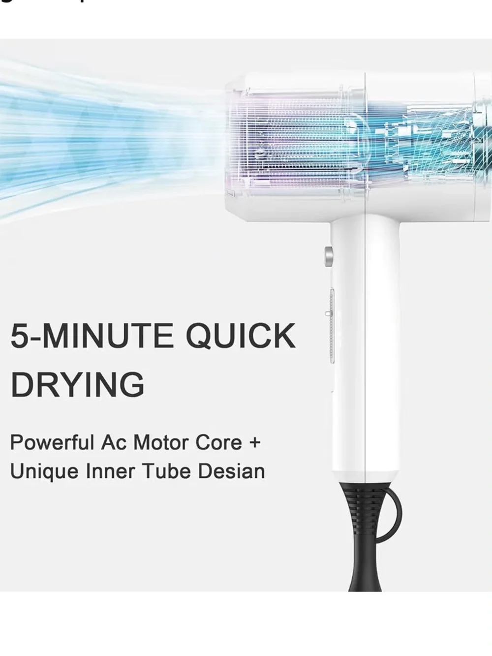 $60. Slope Hill  Professional ionic Hair Dryer, Powerful 1800W New Open Box!